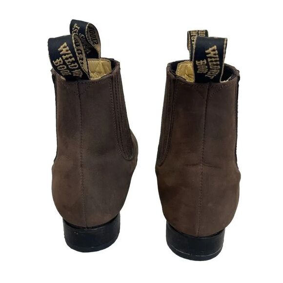 Wild West Brown Suede Boots‎ Women’s Size 9/Mexico 26 - Picture 5 of 10